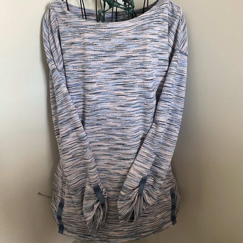 Talbot boatneck top size M. Multicolored